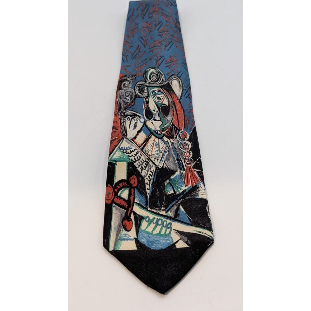 Vintage Picasso Collection Silk Necktie "The Matador" 1995